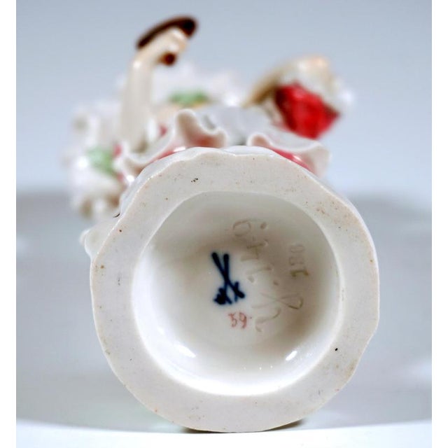 Blue Art Nouveau Figurine from Paul Helmig, Germany, 1907 For Sale - Image 8 of 9
