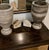 Modern Marble Vase With Beautiful Greige Tones For Sale - Image 3 of 10