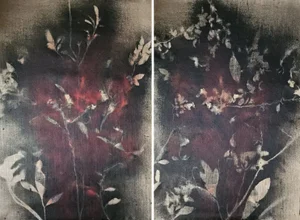 Stefano Mazzolini, RF6970 Double-Sided, 2020, Acrylic & Ink on Canvas