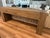Restoration Hardware Reclaimed Oak Console Table For Sale In Sacramento - Image 6 of 6