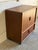 In Style of Dyrlund Teak Tambour Door Rolling Cabinet Denmark Mid-Century Modern 1970s For Sale In Los Angeles - Image 6 of 10