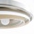 Metal Mid Century Danish Modern Saucer Pendant Lamp in Sliver Finish Single Ceiling Light For Sale - Image 7 of 12