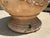 Beige Pair of French Garden Pots From Anduze With Antiqued Patina, Mascarons and Swags For Sale - Image 8 of 16
