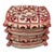 Vintage Italian Trompe l'Oeil Ceramic Garden Stool For Sale