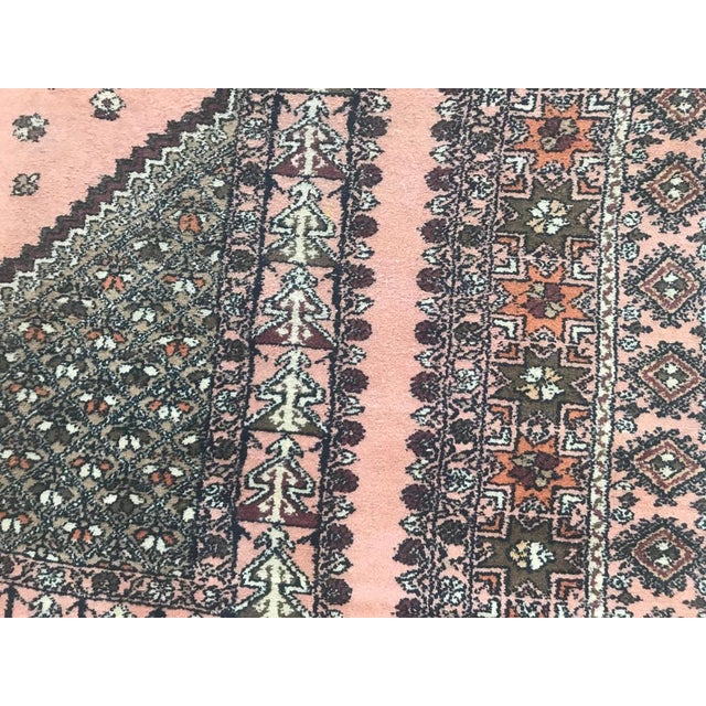 Vintage Rustic Moroccan Rabat Design Rug For Sale - Image 6 of 13