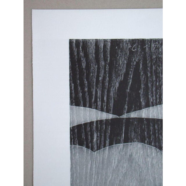 Contemporary Franz Eggenschwiler, Lichtung II, 1992, Original Woodcut For Sale - Image 3 of 15
