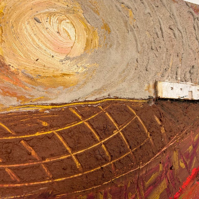 Black “Joe’s Doing Alright Now” J. Boomer Mixed Media Sculpture Painting 1989 For Sale - Image 8 of 12