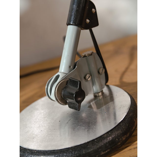 Metal R2 Desk Lamp with Aluminum Shade from Midgard, 1950s For Sale - Image 7 of 17