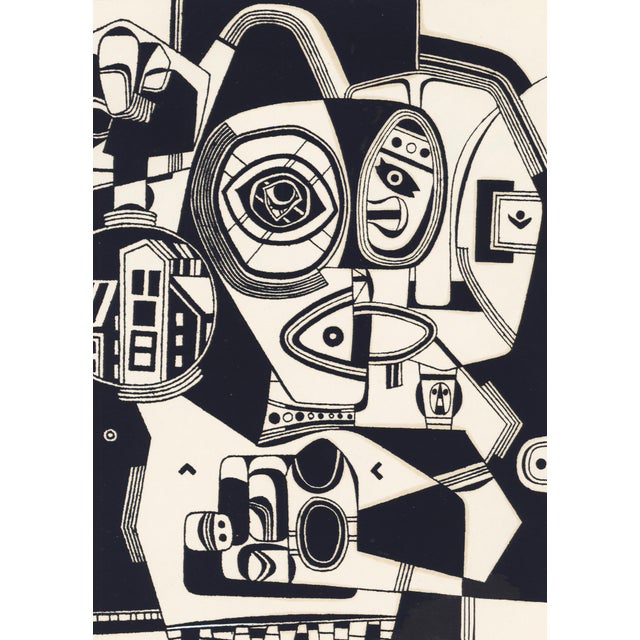 Original silkscreen print by Steve Wheeler from the limited edition of 513 monograph "Hello Steve" published in 1947. Each...