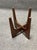 Wood Mid Century Walnut and Glass Side Tables Manner of Adrian Pearsall - Pair For Sale - Image 7 of 7