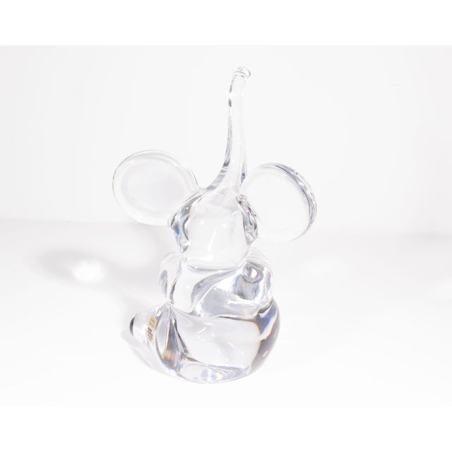 Daum France Crystal Elephant For Sale - Image 4 of 10