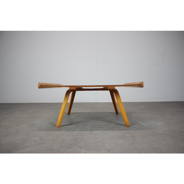 Mid-Century Plant Stand or Side Table, Former Czechoslovakia, 1970s For Sale - Image 3 of 10