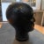 1970s Fornasetti Attributed Modernist Black Glass Head For Sale - Image 4 of 10