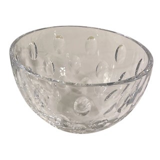 Faberge Crystal Bowl in Box For Sale