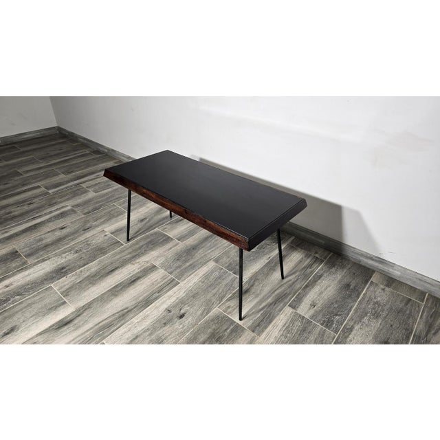 Metal Mid-Century Coffee Table in Metal For Sale - Image 7 of 15