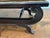 Transitional Drexel Heritage Custom Upholstered Dark Wood Bench For Sale - Image 3 of 12