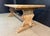 Wood Oak Farmhouse Dining Table, 1920 For Sale - Image 7 of 18