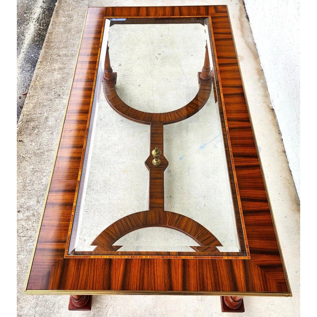 Maitland - Smith Maitland Smith French Empire Cocktail Table For Sale - Image 4 of 18