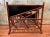 Vintage English Victorian Rattan Chinoiserie Bamboo Magazine Holder For Sale - Image 4 of 10
