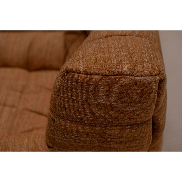 Textile Kashima Easy Chairs by Michel Ducaroy for Ligne Roset, 1973, Set of 2 For Sale - Image 7 of 16