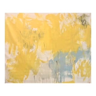 Sarah Trundle, Contemporary Abstract Painting, "Yellow" For Sale