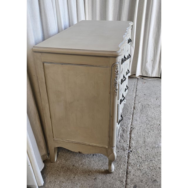 Vintage Small Chest of Drawers, Circa 1950s, Mahogany Tanglewood Chest For Sale - Image 10 of 14