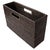 Artifacts Rattan Rectangular Magazine Holder in Tudor Black - 16" For Sale In Houston - Image 6 of 9