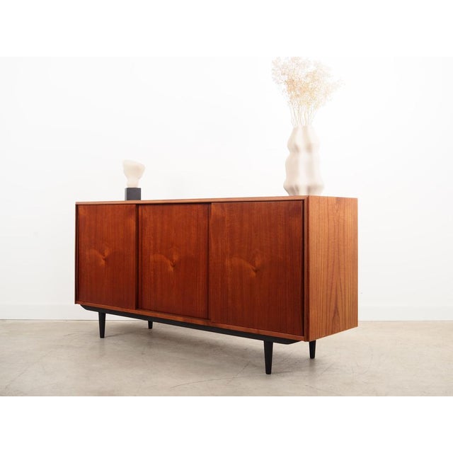 Danish Teak Sideboard by E.W. Bach, 1970s For Sale - Image 4 of 15