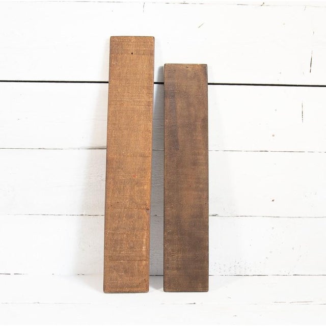 Dutch Wooden Speculaas Cookie Cutters, 1920s, Set of 2 For Sale - Image 3 of 8