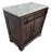 Victorian Period Mahogany Marble Top Cabinet For Sale
