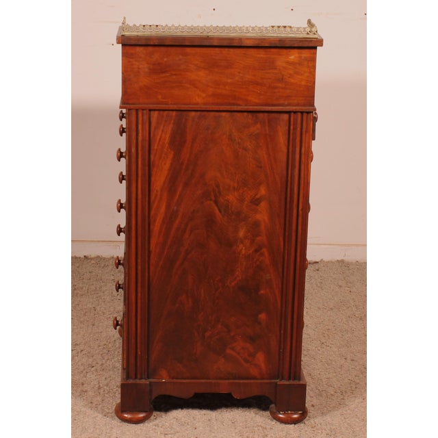 Regency Mahogany Davenport with Tilting Mechanism, 1810s For Sale - Image 9 of 13