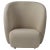 Haven Lounge Chair Sand by Warm Nordic For Sale - Image 9 of 9