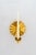 Art Deco Carved and Gilded Wood Wall Candleholder, 1920s, Set of 2 For Sale - Image 6 of 12