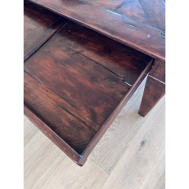 Theodore Alexander Castle Bromwich Reclaimed Wood Coffee Table For Sale In Palm Springs - Image 6 of 16
