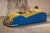 Yellow and Blue Merry-Go-Round Car, 1952 For Sale - Image 13 of 15