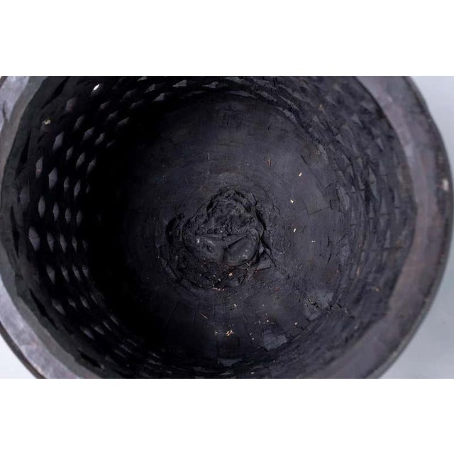 Wood Hand-Carved Bamileke African Accent Table. For Sale - Image 7 of 9