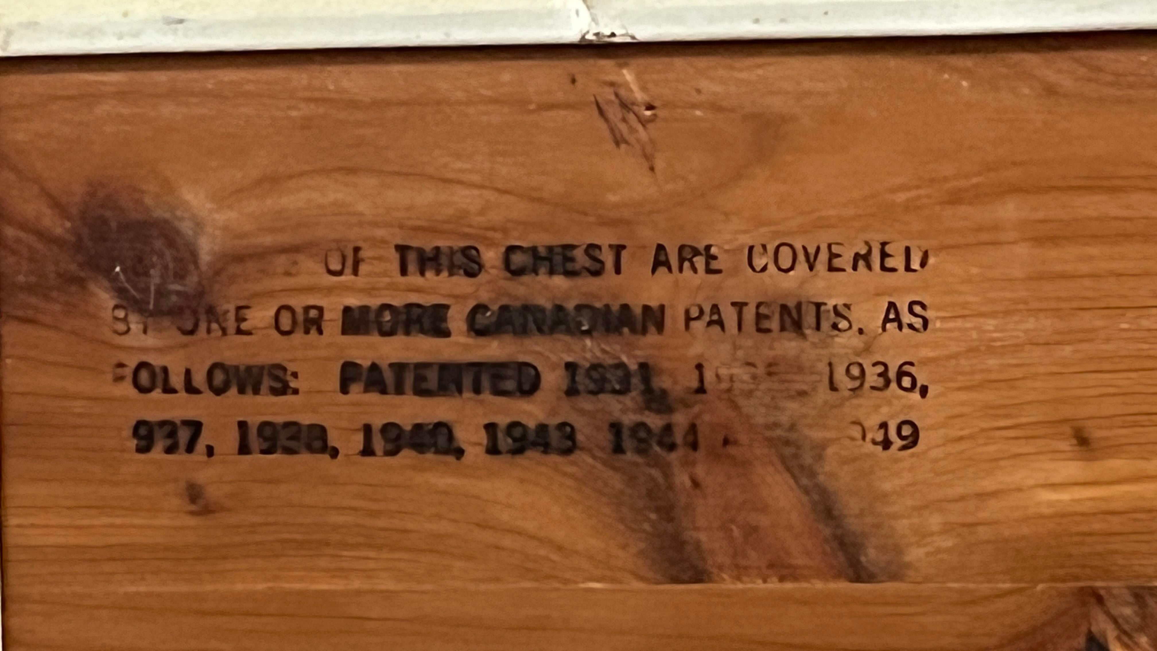 1964 Lane Cedar Hope Chest - Mid-Century Modern With New Safety