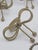 Late 20th Century Hollywood Regency Gold-Tone Metal Rope Bow Napkin Rings - Set of 8 For Sale - Image 9 of 12