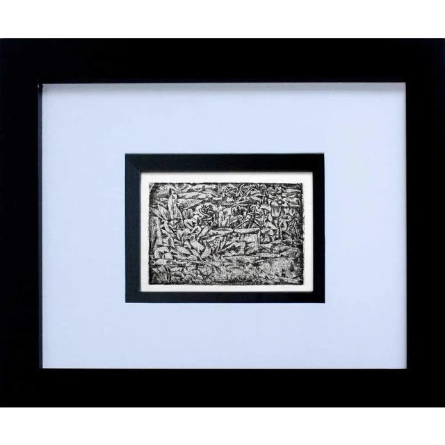 Abstract Paul Klee Lithograph Ltd Edition “Garden of Passion" For Sale In Atlanta - Image 6 of 6