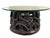 Vintage African Bamileke Coffee Table W /Glass Top Cameroon. For Sale - Image 4 of 6