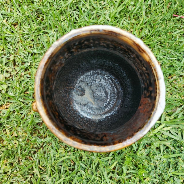 French Country 19th Century Chinese Preserve Vase For Sale - Image 3 of 4