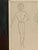 Mid-Century Modern Berthe Duquaine, Sketches, 1951, Pencil on Paper, Framed For Sale - Image 3 of 18