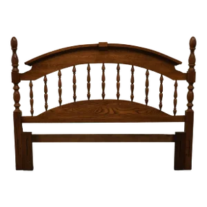Kincaid Furniture Solid Oak Early American Queen Size Headboard 27-138