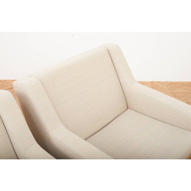 Model 202 Chairs on Black Metal Legs by Dieter Waeckerlin for Idealheim, 1961, Set of 2 For Sale - Image 10 of 14