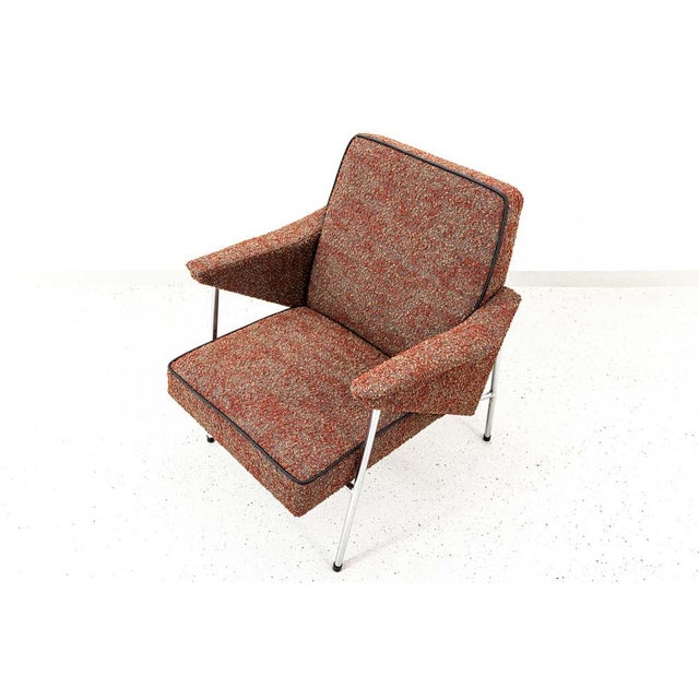 Vintage Metal Lounge Chair, 1960s For Sale - Image 9 of 18