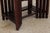 Vintage Chinese Rosewood 4 Stack Nesting Tables For Sale - Image 13 of 15