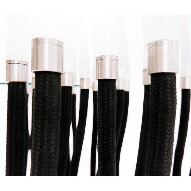 Glass Modern Org Side Tables by Fabio Novembre for Cappellini, Set of 2 For Sale - Image 7 of 10