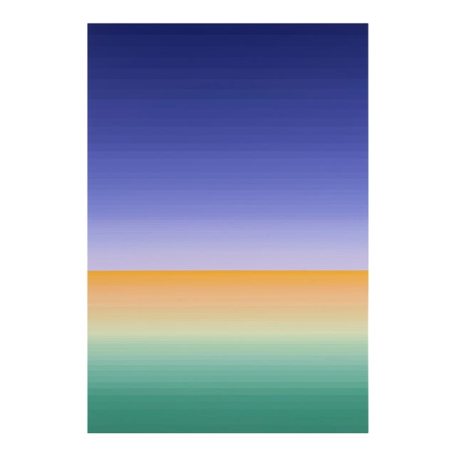 Contemporary Abstract Acrylic on Canvas "Emotional Color Change 55" by Kyong Lee For Sale