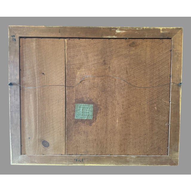 Printmaking Materials Antique Victorian Gilt Framed Currier & Ives Hiawatha's Wooing Print For Sale - Image 7 of 8
