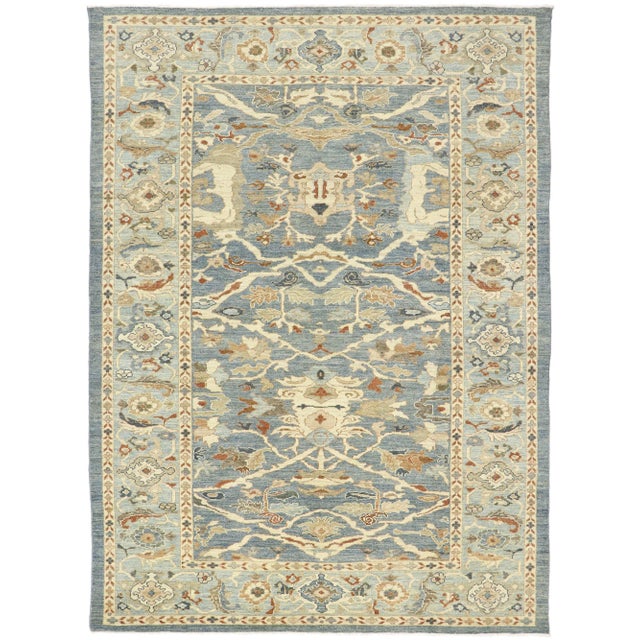 Persian Sultanabad Rug, 09'00 X 12'02 For Sale - Image 10 of 10